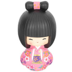 Poupée Kokeshi Rose