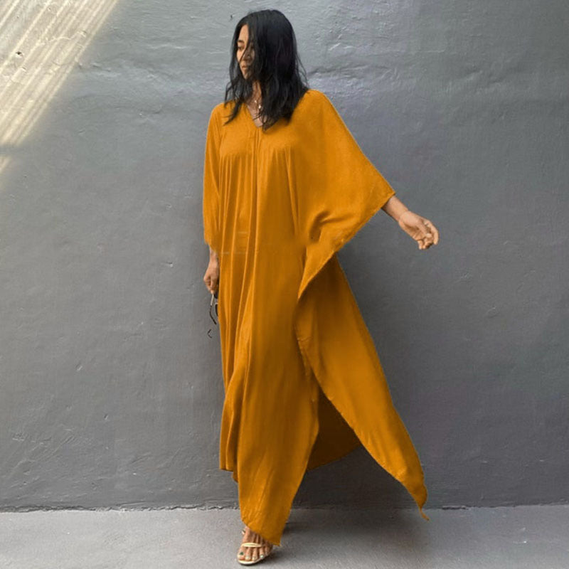 Robe Kimono Jaune