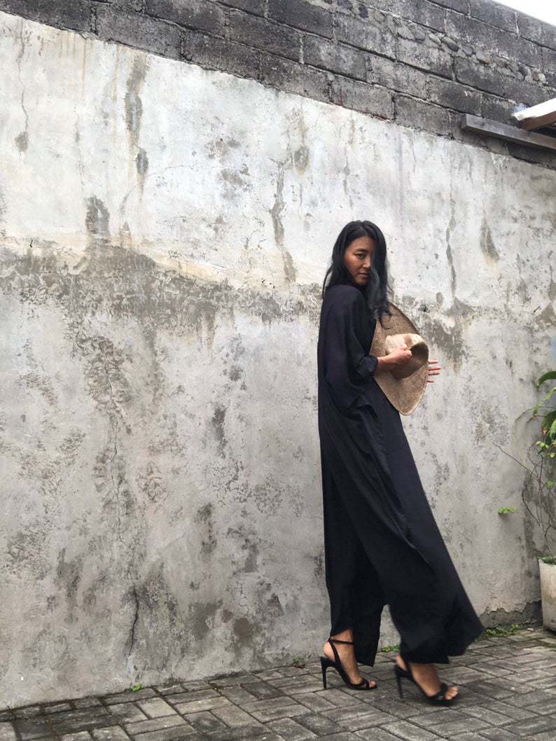 Robe Kimono Noire