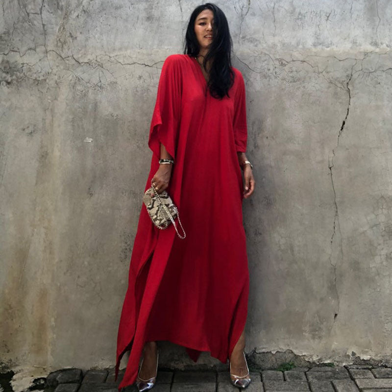Robe Kimono Rouge