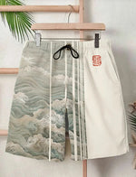 Short Japonais Grande Vague Kanagawa