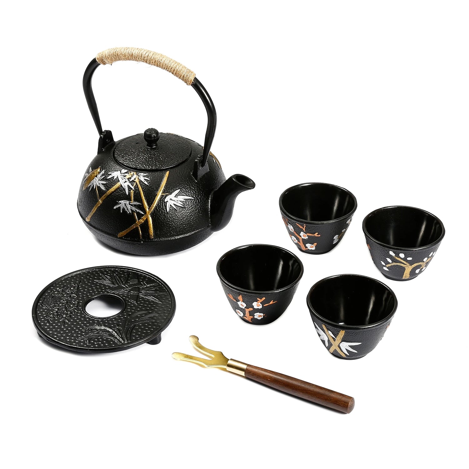 Service à Thé en Fonte