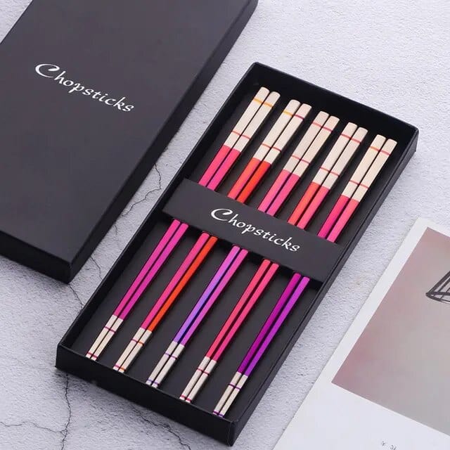Rouge Set Baguettes Japonaises