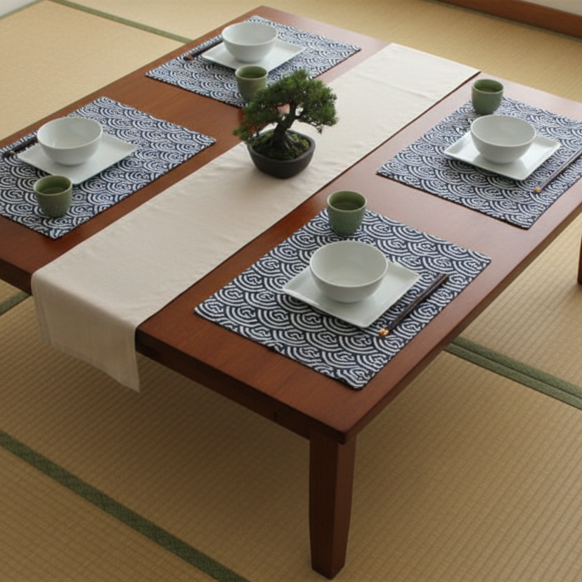 Set de Table Style Japonais