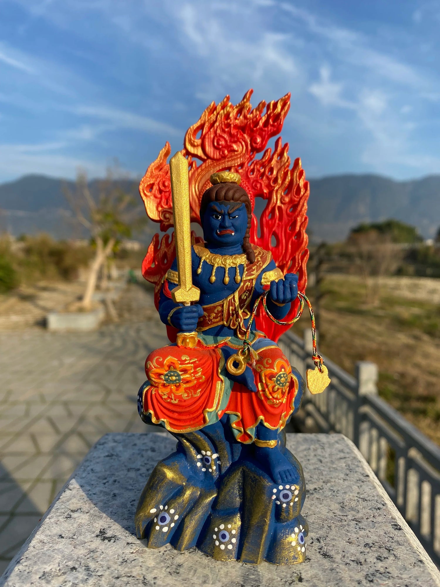 Statue Fudo Myoo