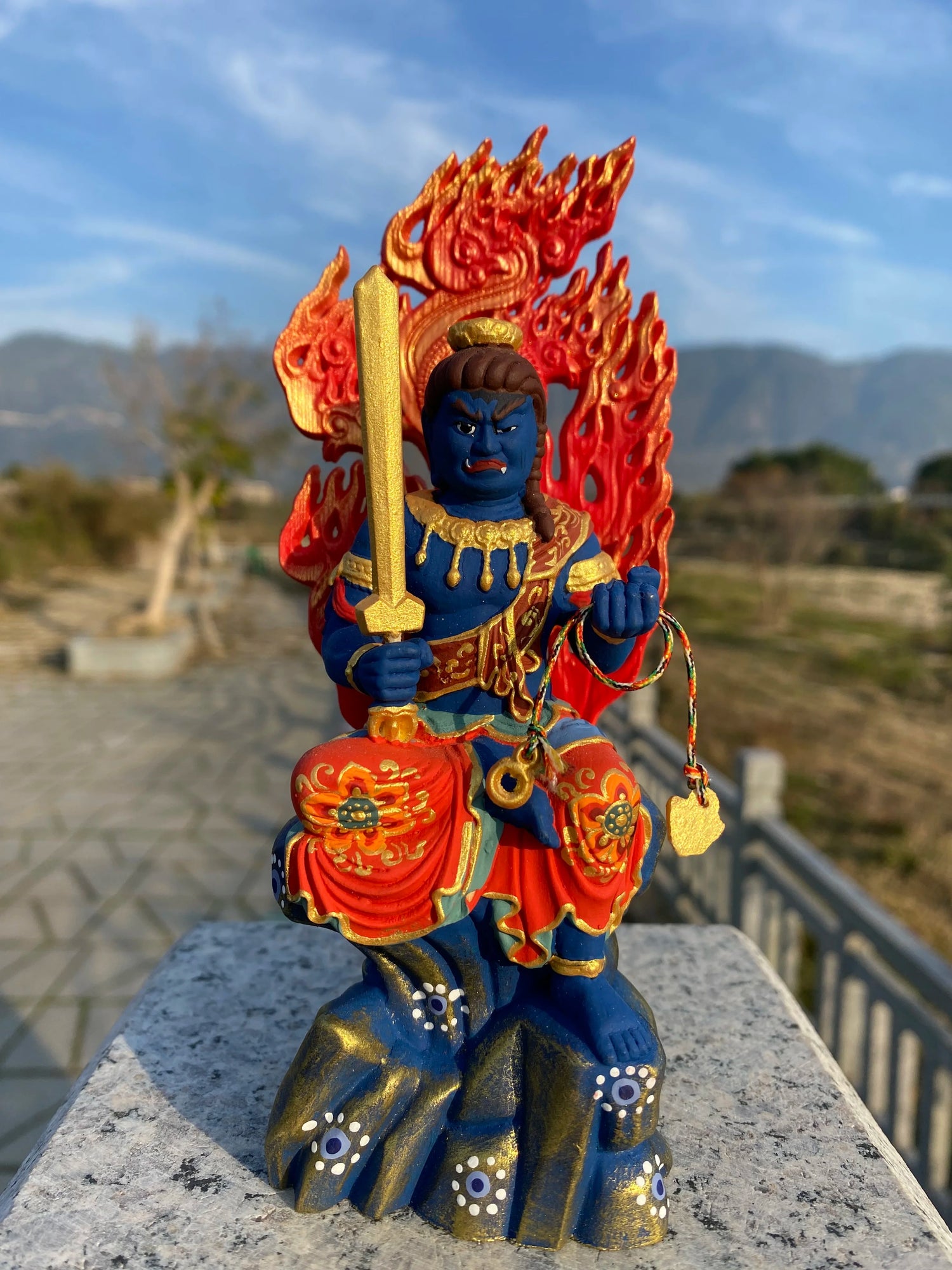 Statue Fudo Myoo