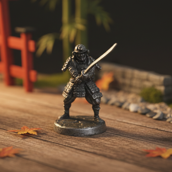 Statue Guerrier Japonais