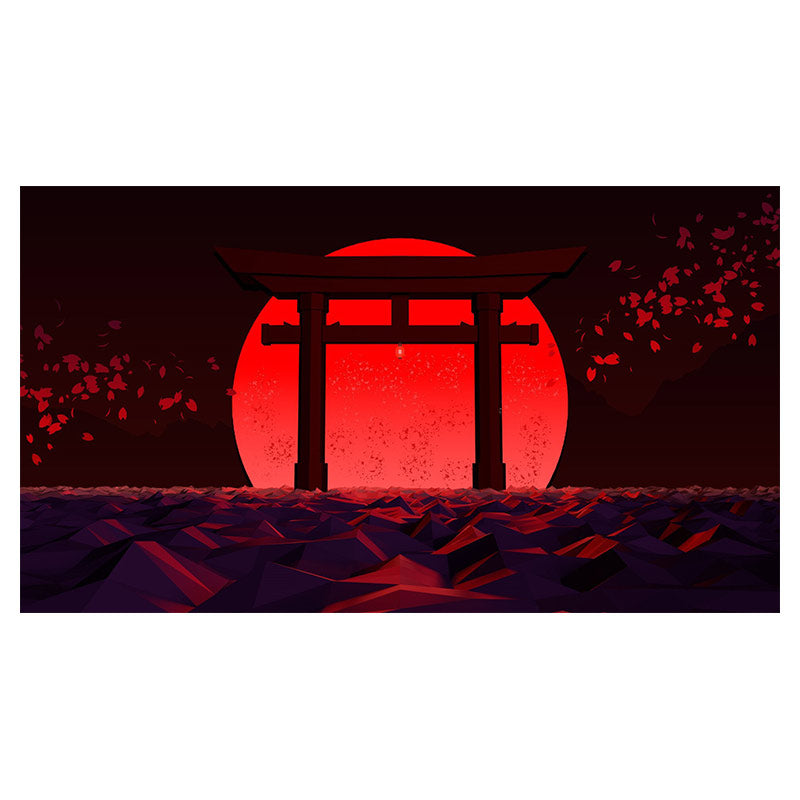 Stickers Paysage Japonais