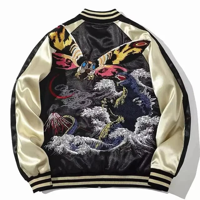 Sukajan Godzilla X Mothra