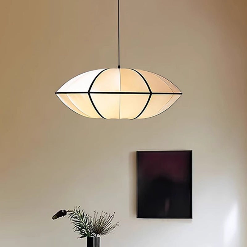Suspension Japonaise Blanche et Noire