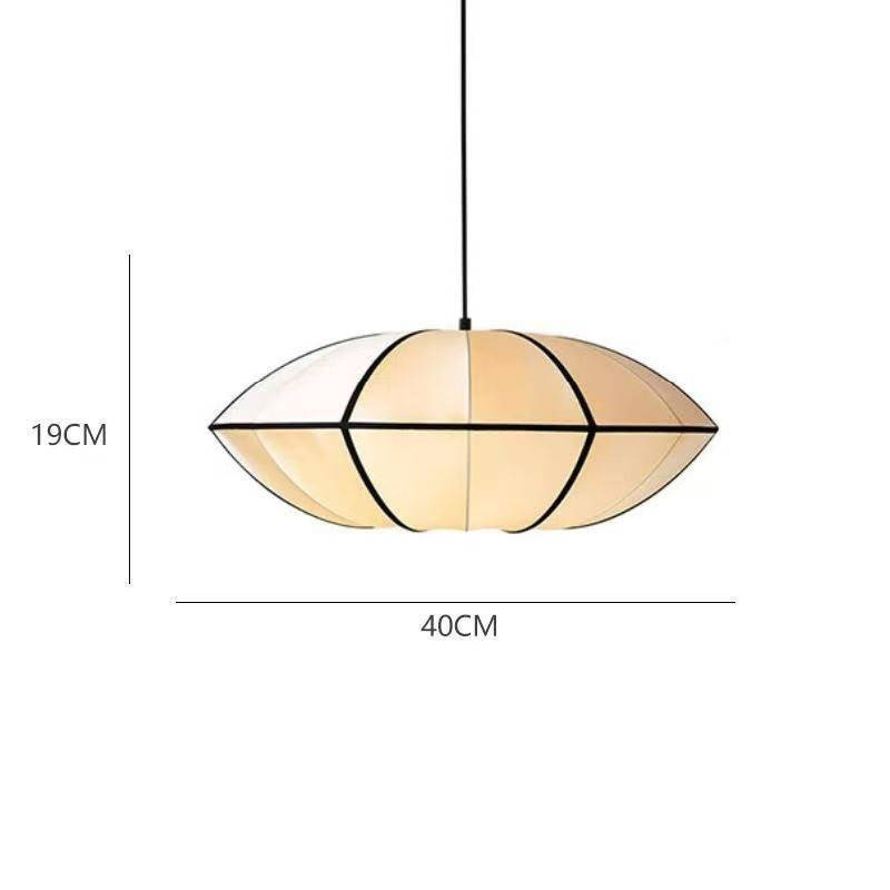 Suspension Japonaise Blanche et Noire
