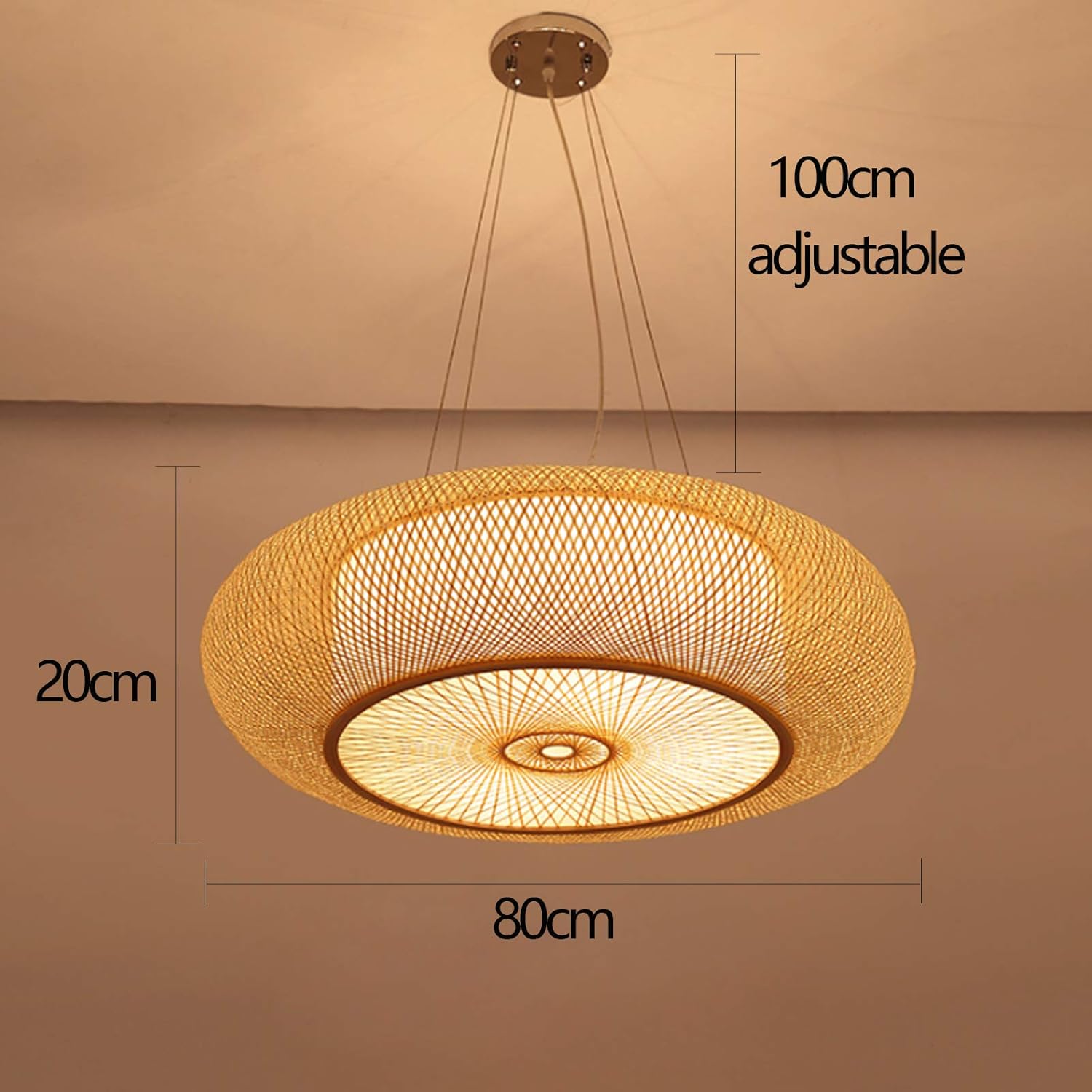 Suspension Japonaise Osier
