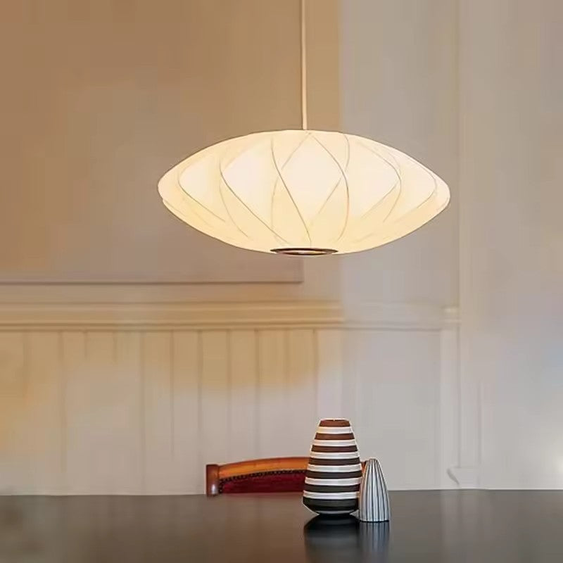 Suspension Japonaise Ovale Papier