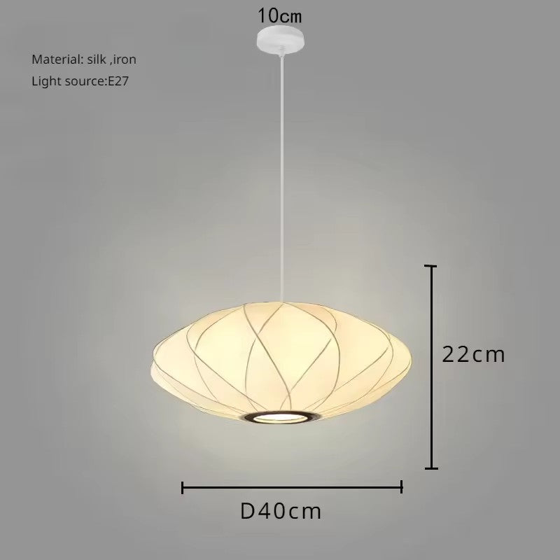 Suspension Japonaise Ovale Papier