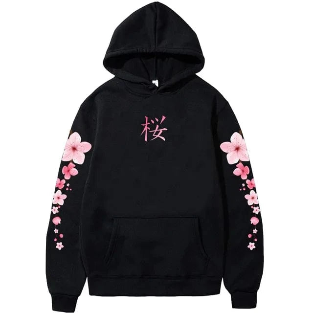 Sweat à capuche sakura