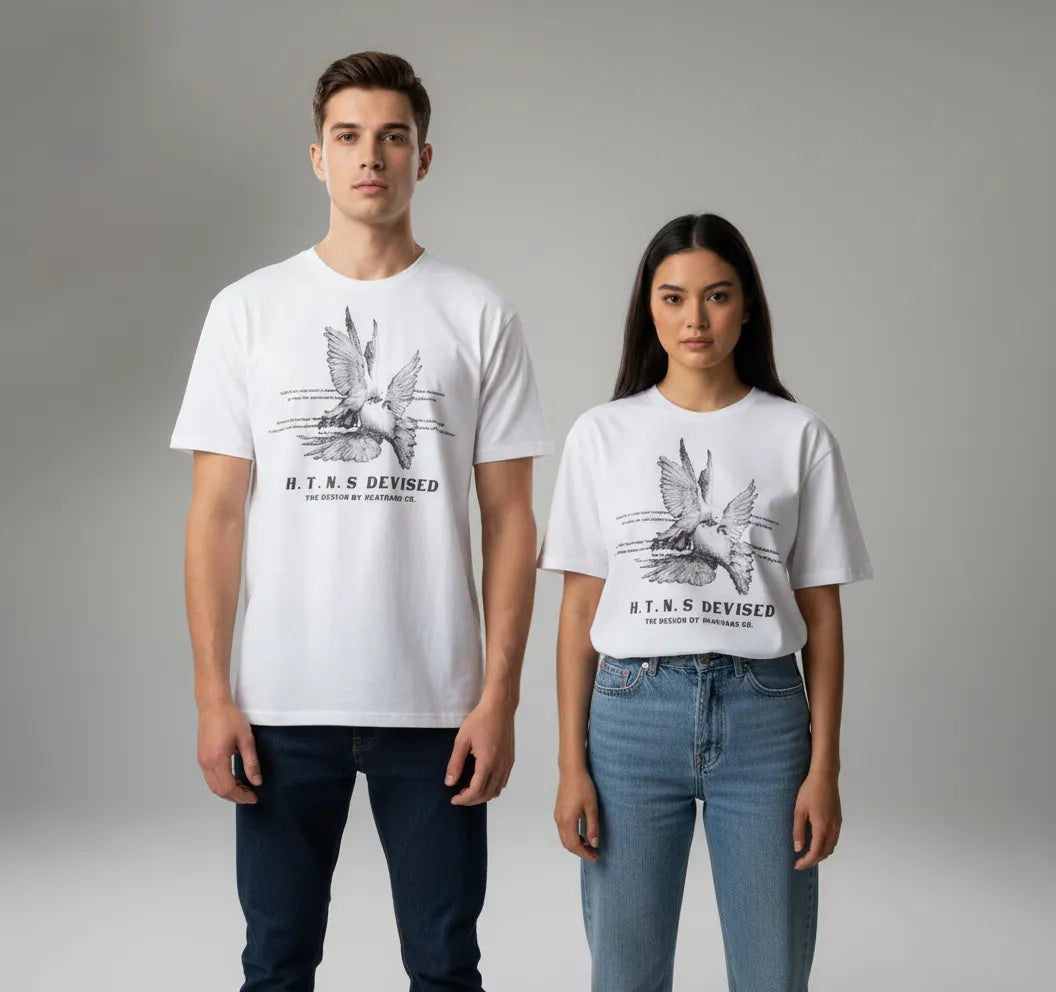 T-shirt japonais colombe