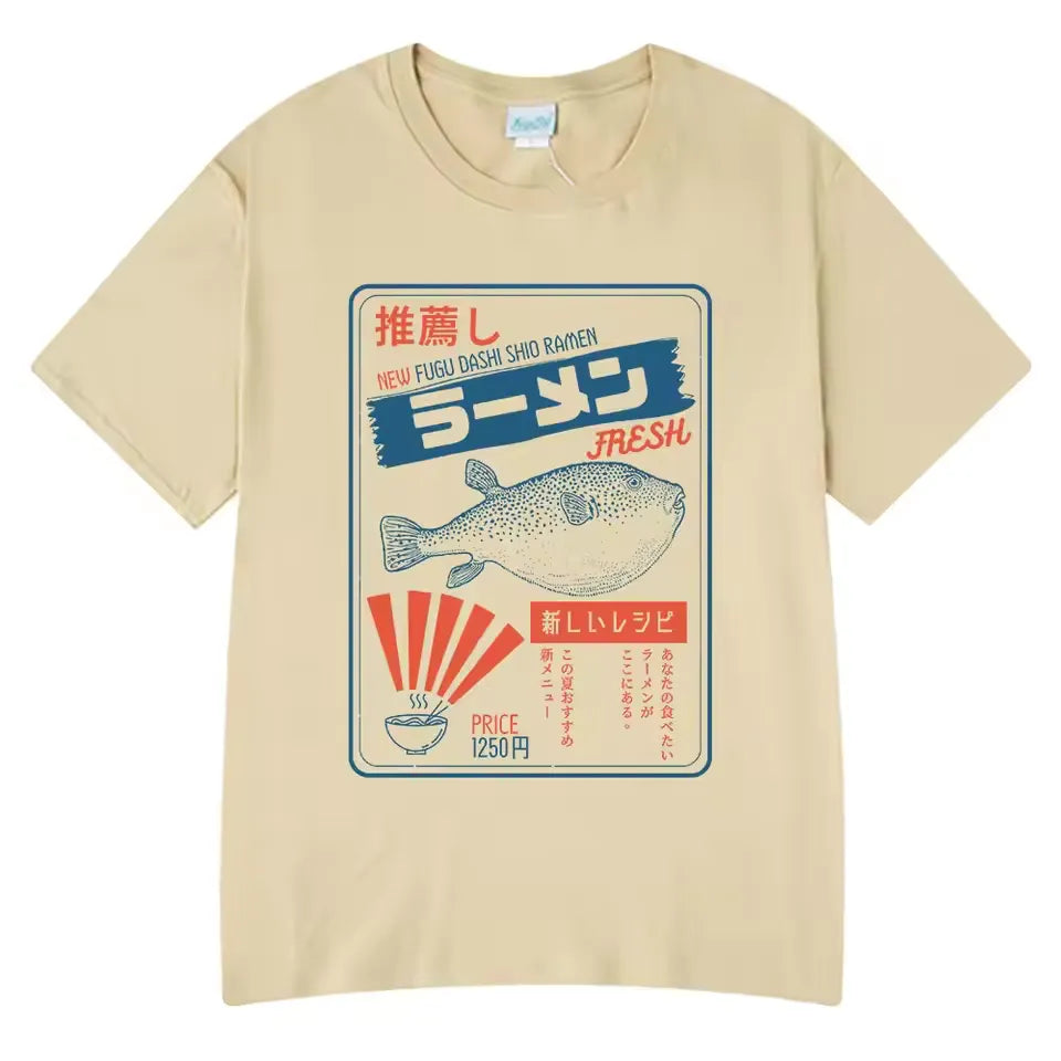 T-shirt japonais Fugu