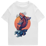 T-shirt japonais Carpe Koi