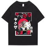 T-shirt japonais Chat Samourai