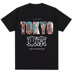 T-shirt japonais Tokyo urbain