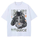 T-shirt japonais astronaute ramen