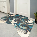 Tapis Motif Japonais