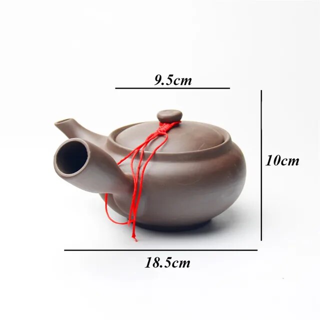 Théière Japonaise Kyusu Artisanal Banko Yaki