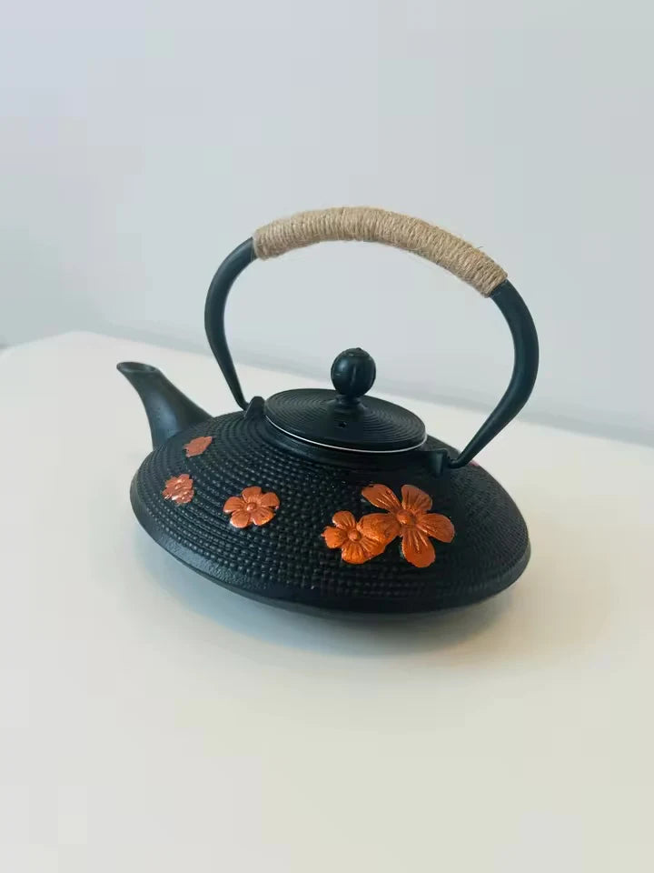 Théière Japonaise fleurs