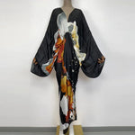 Tunique kimono femme noir