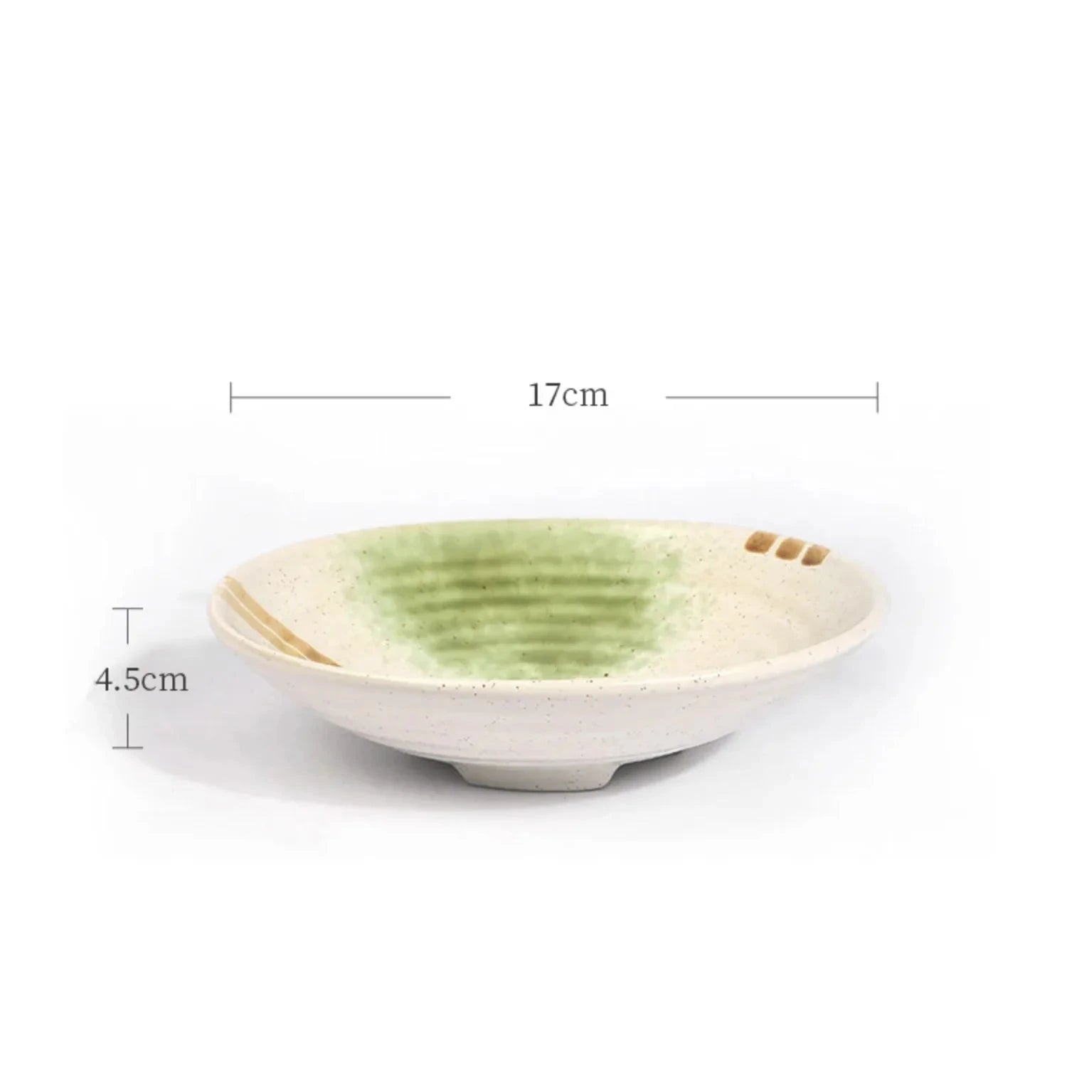 17 cm Vase ikebana moribana blanc