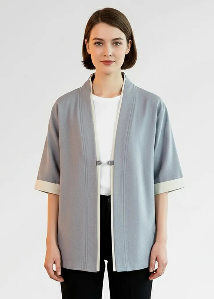 Veste Kimono Gris