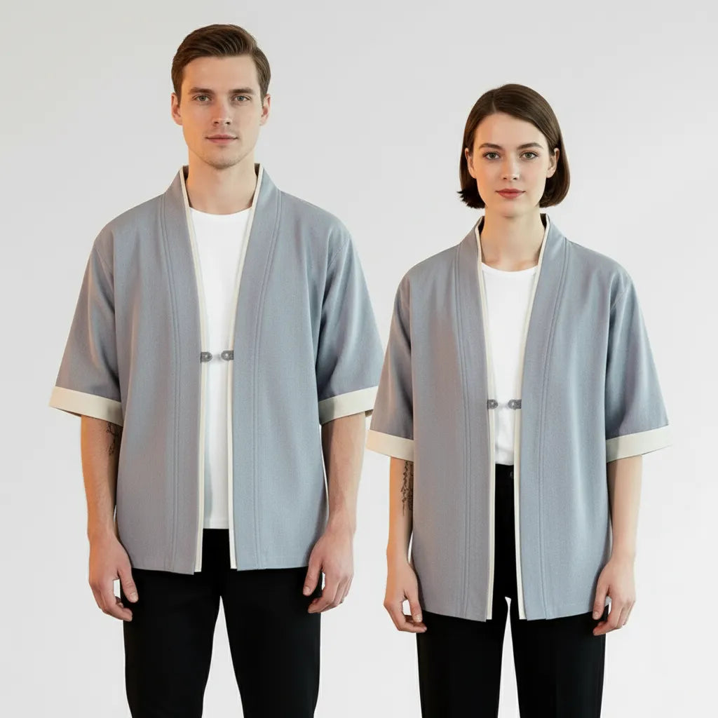 Veste Kimono Gris