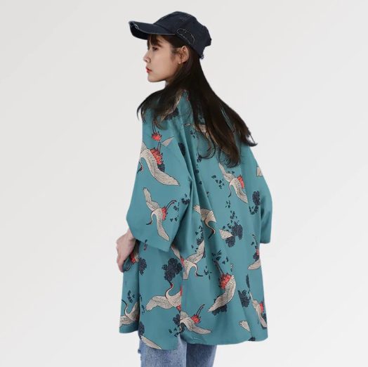 Veste Style Kimono Femme