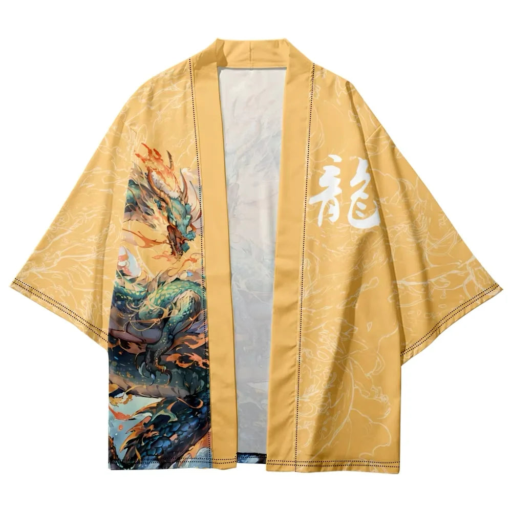 Veste kimono dragon ryujin