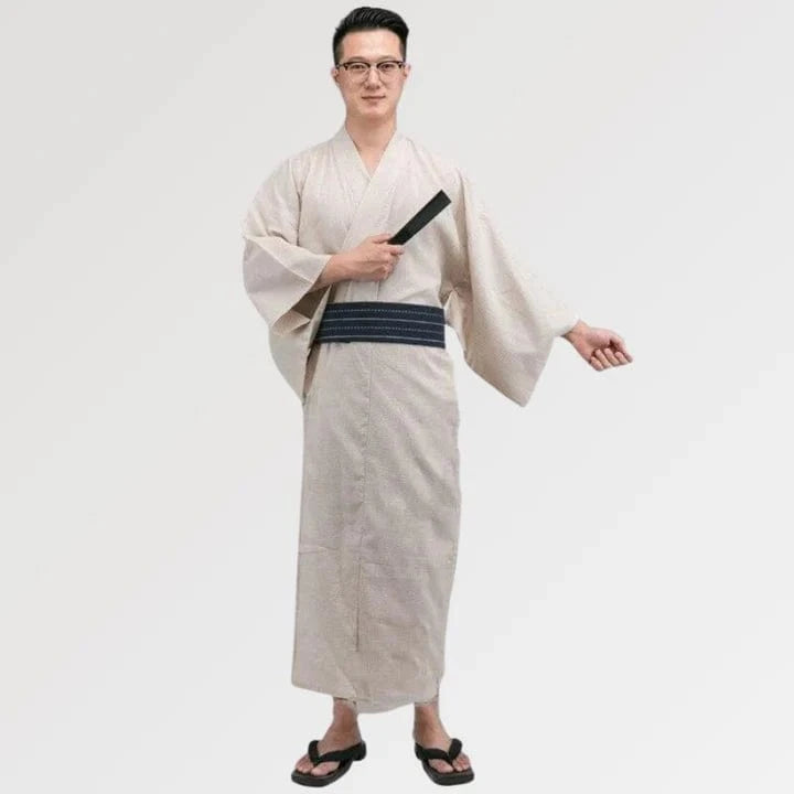 Yukata Homme beige