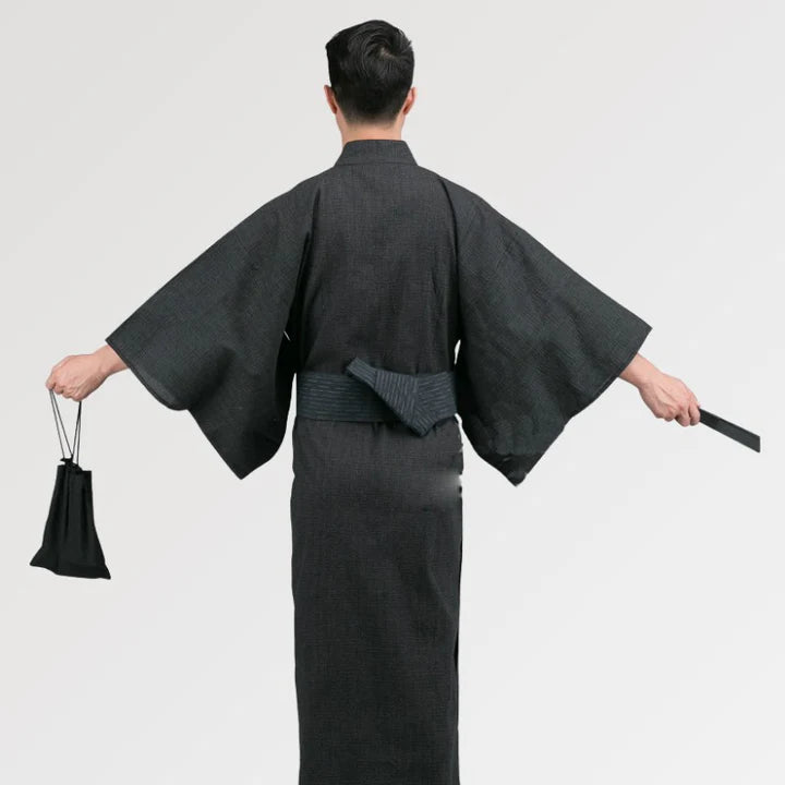 Yukata Homme noir