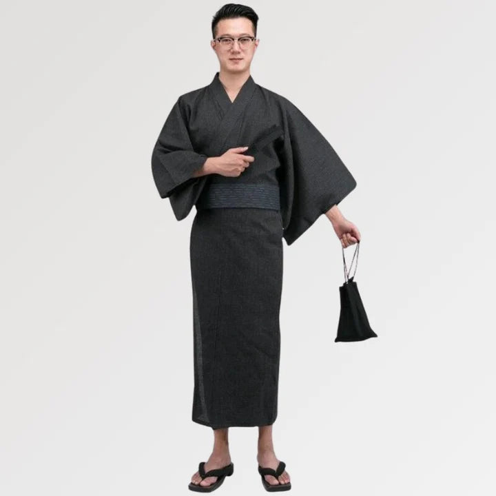 Yukata Homme noir