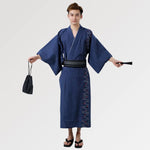 Yukata Homme bleu design