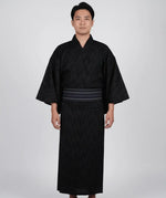 Yukata Homme noir traditionnel