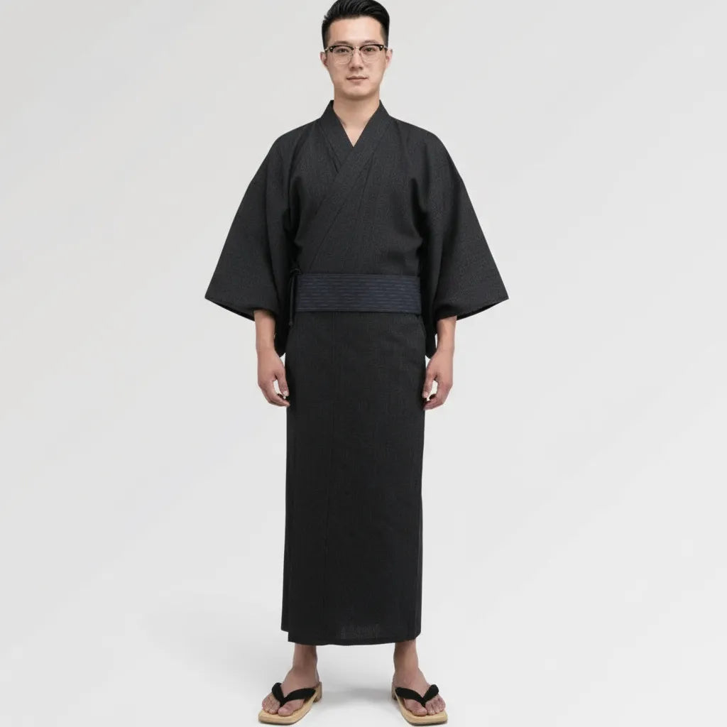 Yukata Homme noir