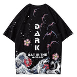 S / Noir T-shirt japonais dark