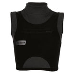 Crop-top techwear