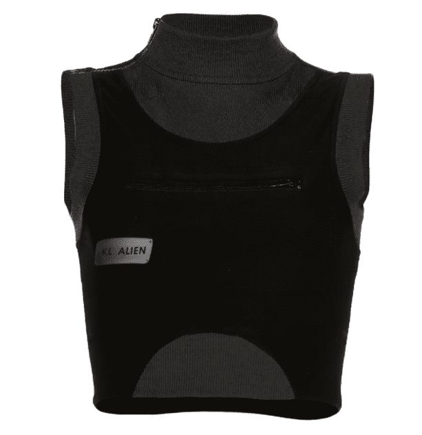 Crop-top techwear