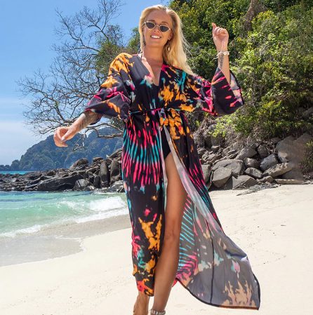 Kimono de plage long