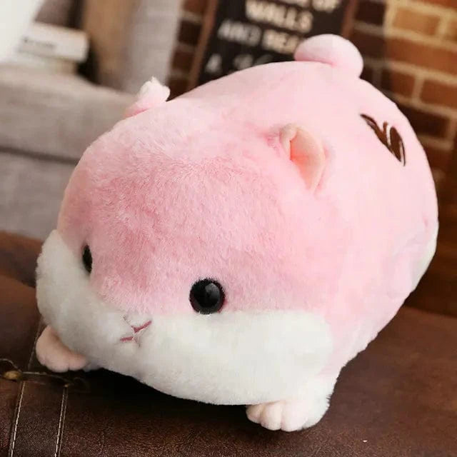 50 cm / Rose Peluche hamster kawaii
