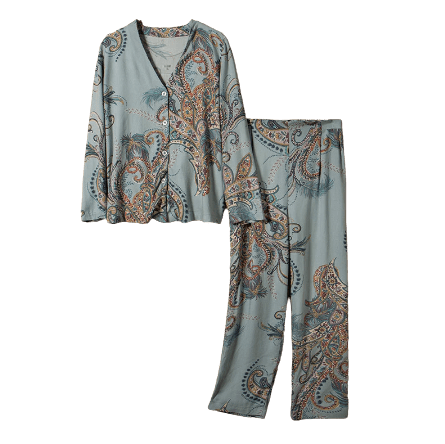 Pyjama japonais fleuri