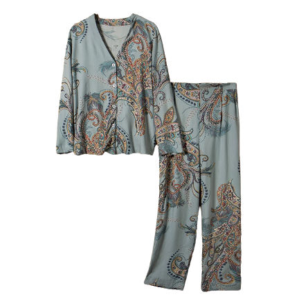 Pyjama japonais fleuri