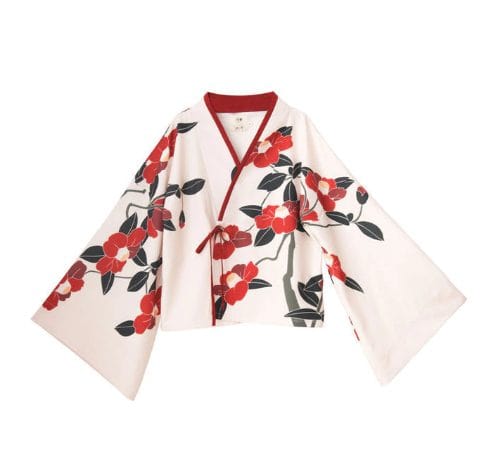 Kimono Sakura rouge long