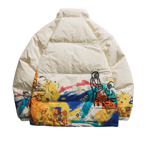 Doudoune japonaise Space