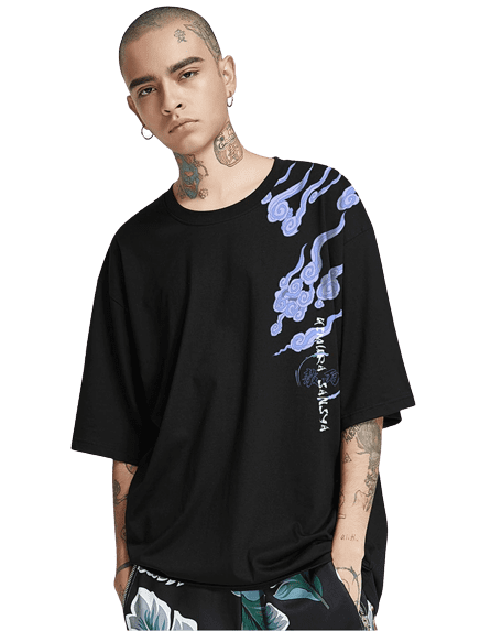 T-shirt japonais dragon des eaux